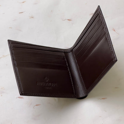 Patek Philippe Leather Bifold Wallet For Elegance | Timeless Calatrava