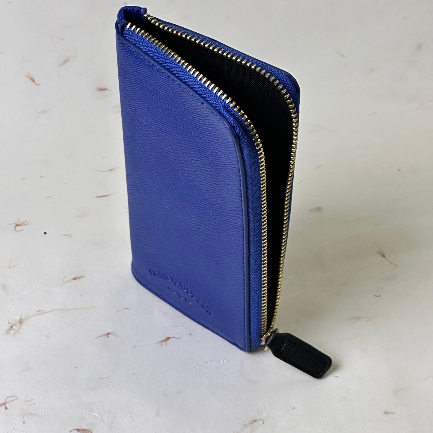 Franck Muller Neon Blue Wallet For Crazy Hour Collection | Stylish Luxury Accessory