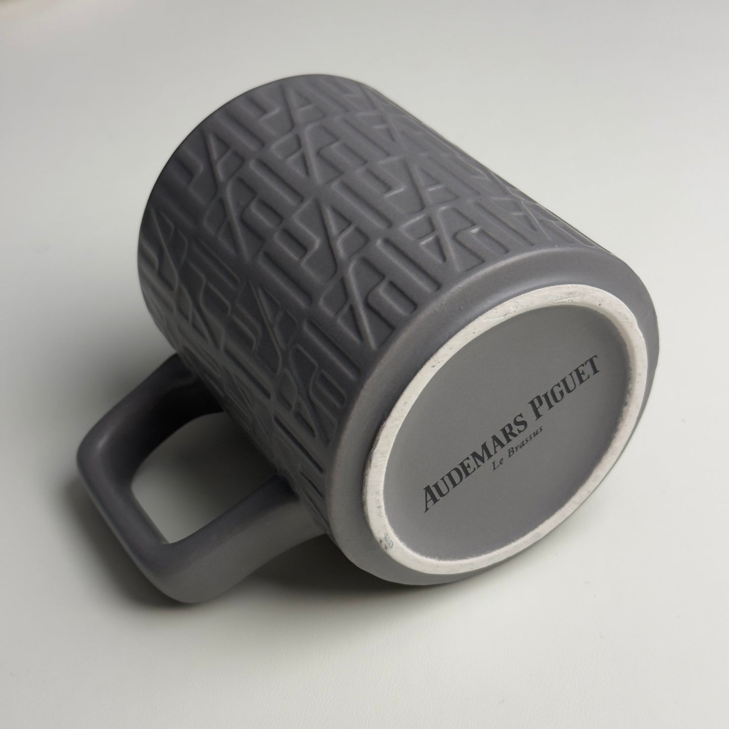 Audemars Piguet Grey Monogram Ceramic Vip Mug For Luxury Collectors | Swiss Gift