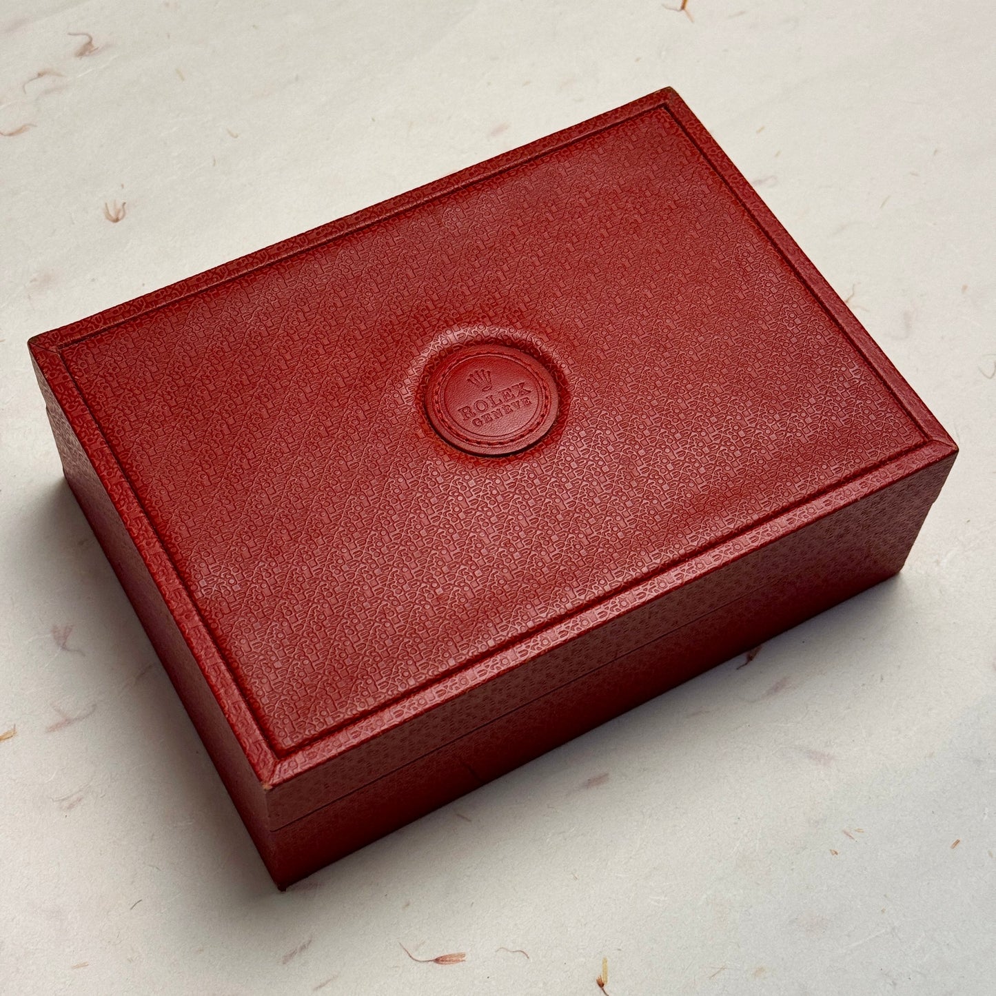 Rolex Vintage Red Watch Box For President & Datejust Models | Luxetime