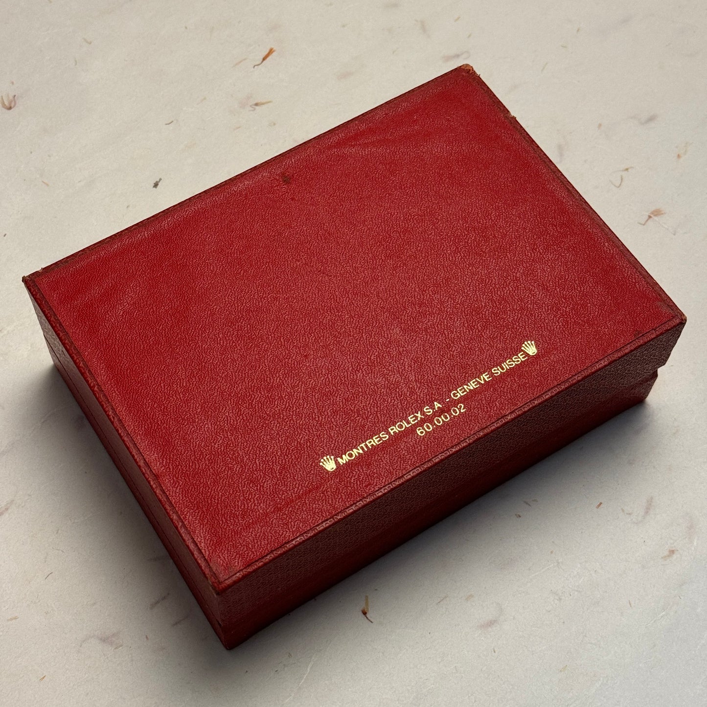 Rolex Vintage Red Watch Box For President & Datejust Models | Luxetime