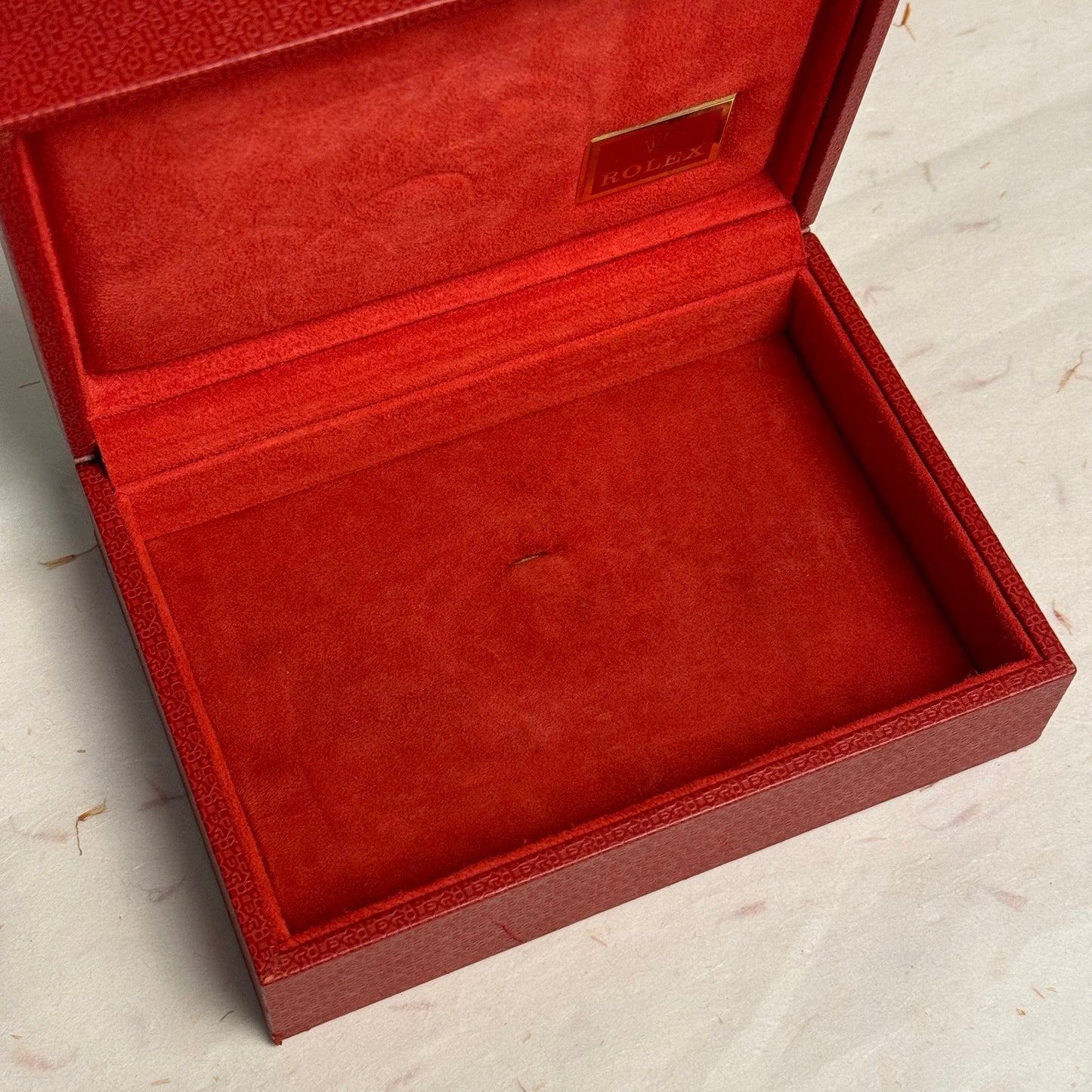 Rolex Vintage Red Watch Box For President & Datejust Models | Luxetime