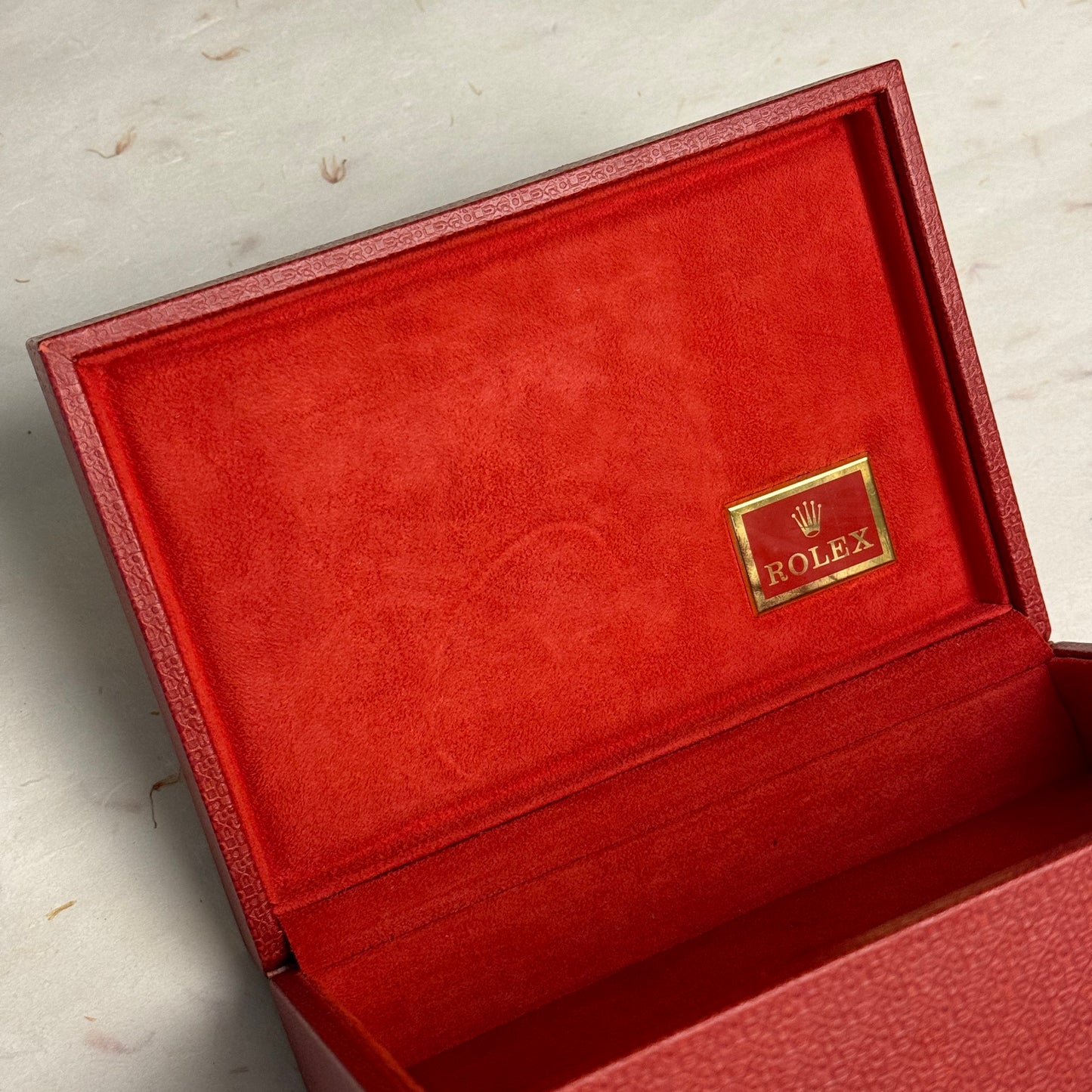 Rolex Vintage Red Watch Box For President & Datejust Models | Luxetime