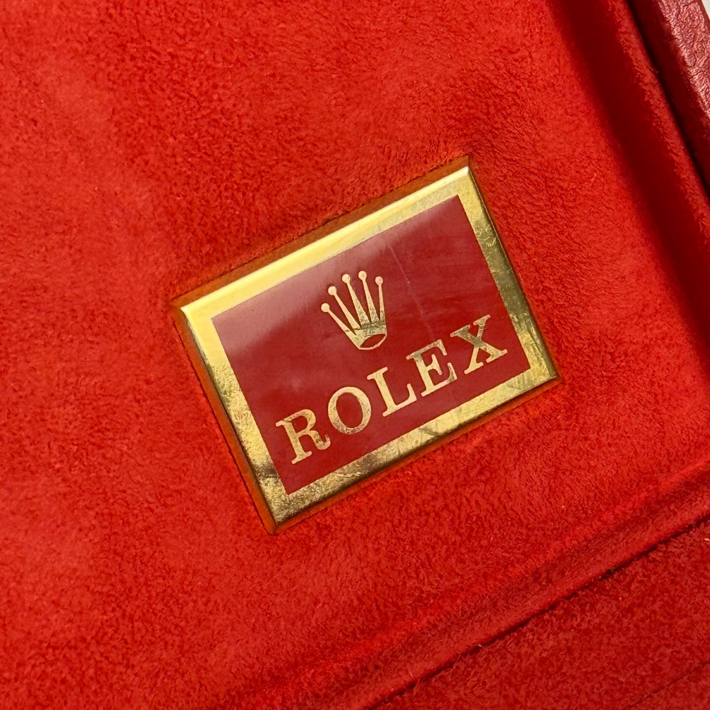 Rolex Vintage Red Watch Box For President & Datejust Models | Luxetime