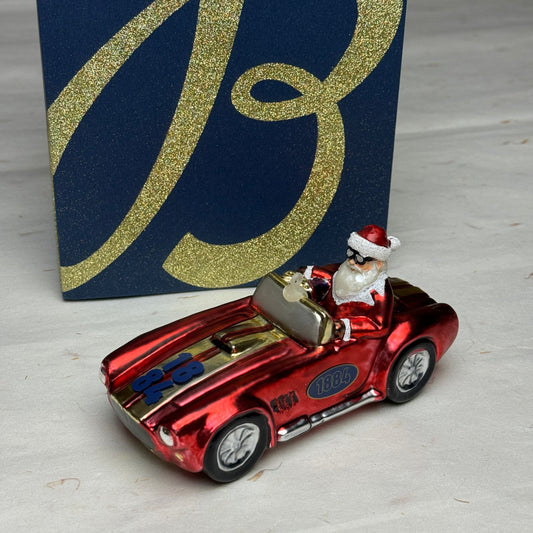 Breitling Santa Racecar Ornament - Premium Holiday Decoration | Limited Edition For Festive Cheer