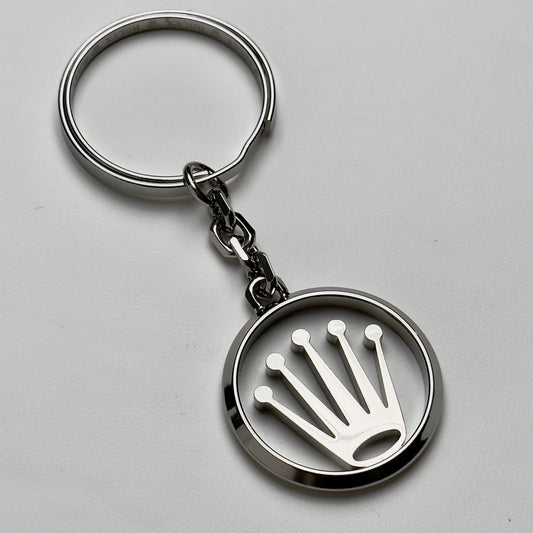 Rolex Stainless Steel Crown Keychain For Enthusiasts | 2022 Titanium Vip Gift