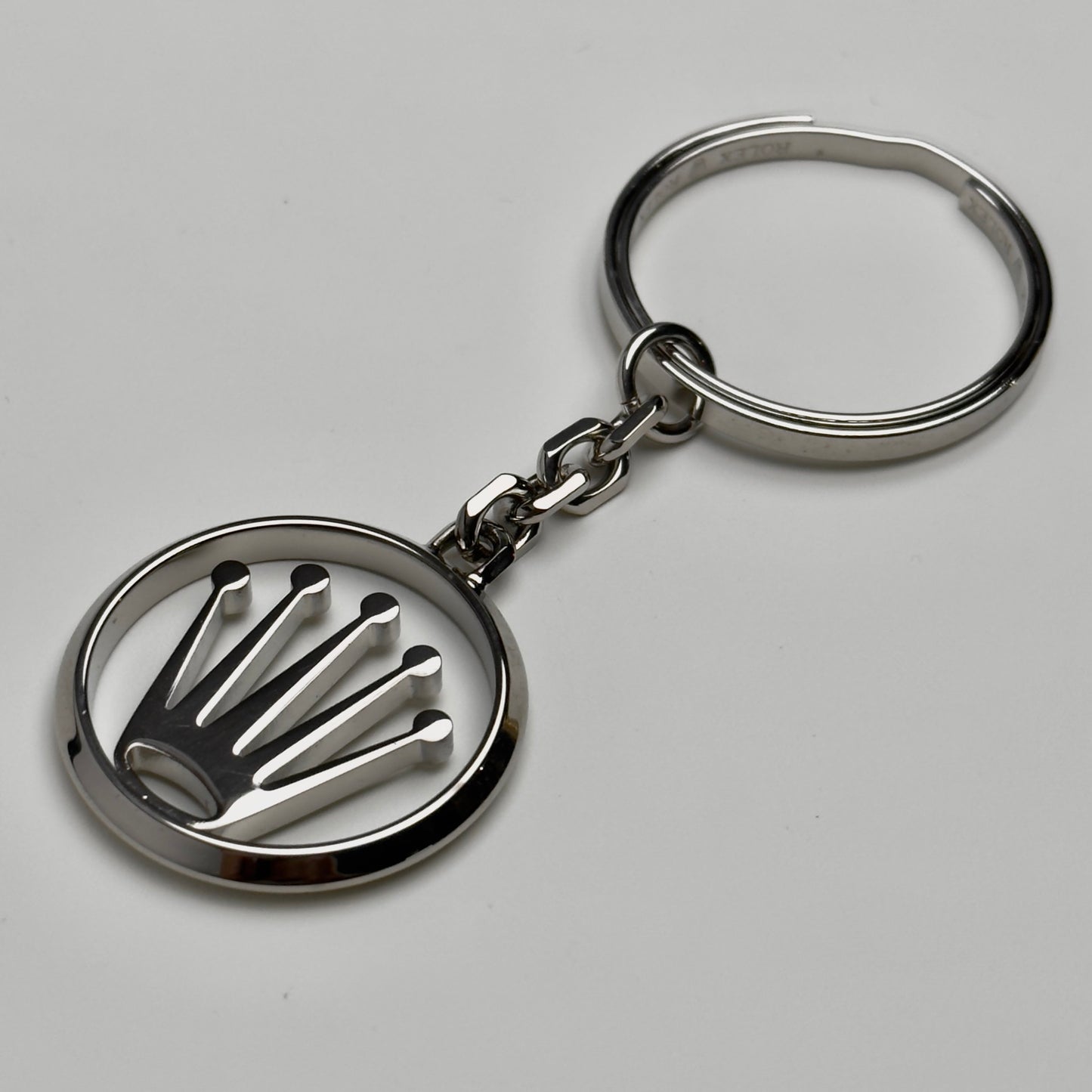 Rolex Stainless Steel Crown Keychain For Enthusiasts | 2022 Titanium Vip Gift