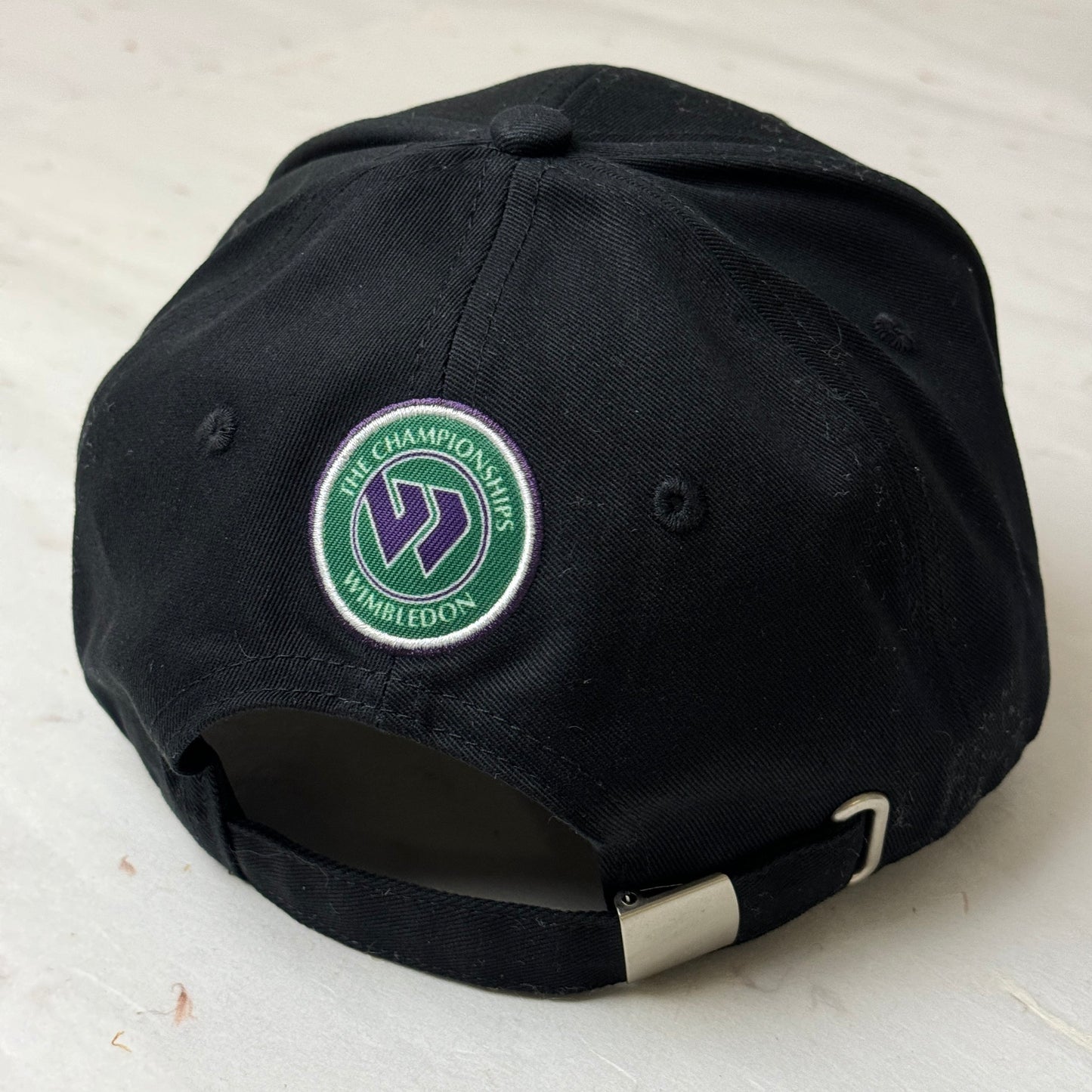 Richard Mille Wimbledon Baseball Cap For Rafael Nadal Fans | Sleek Black Cotton Embroidered Design