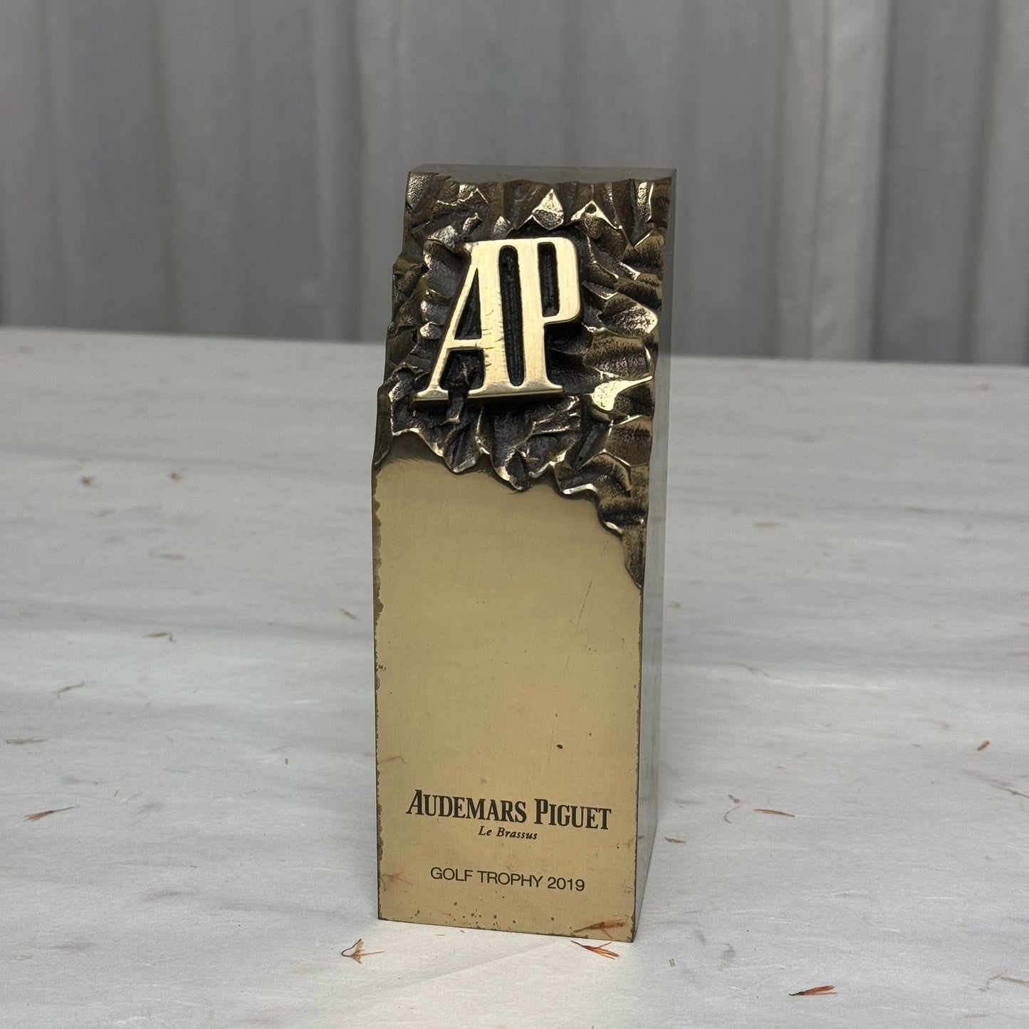 Audemars Piguet 2019 Golf Brass Trophy | Luxury Collectible Memorabilia By Ap