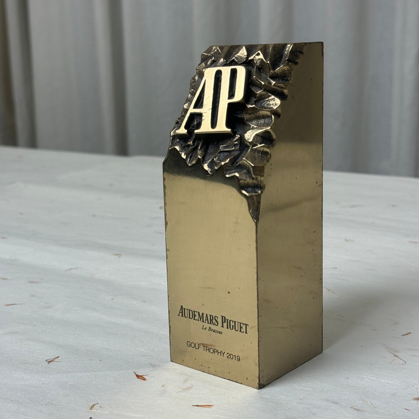 Audemars Piguet 2019 Golf Brass Trophy | Luxury Collectible Memorabilia By Ap