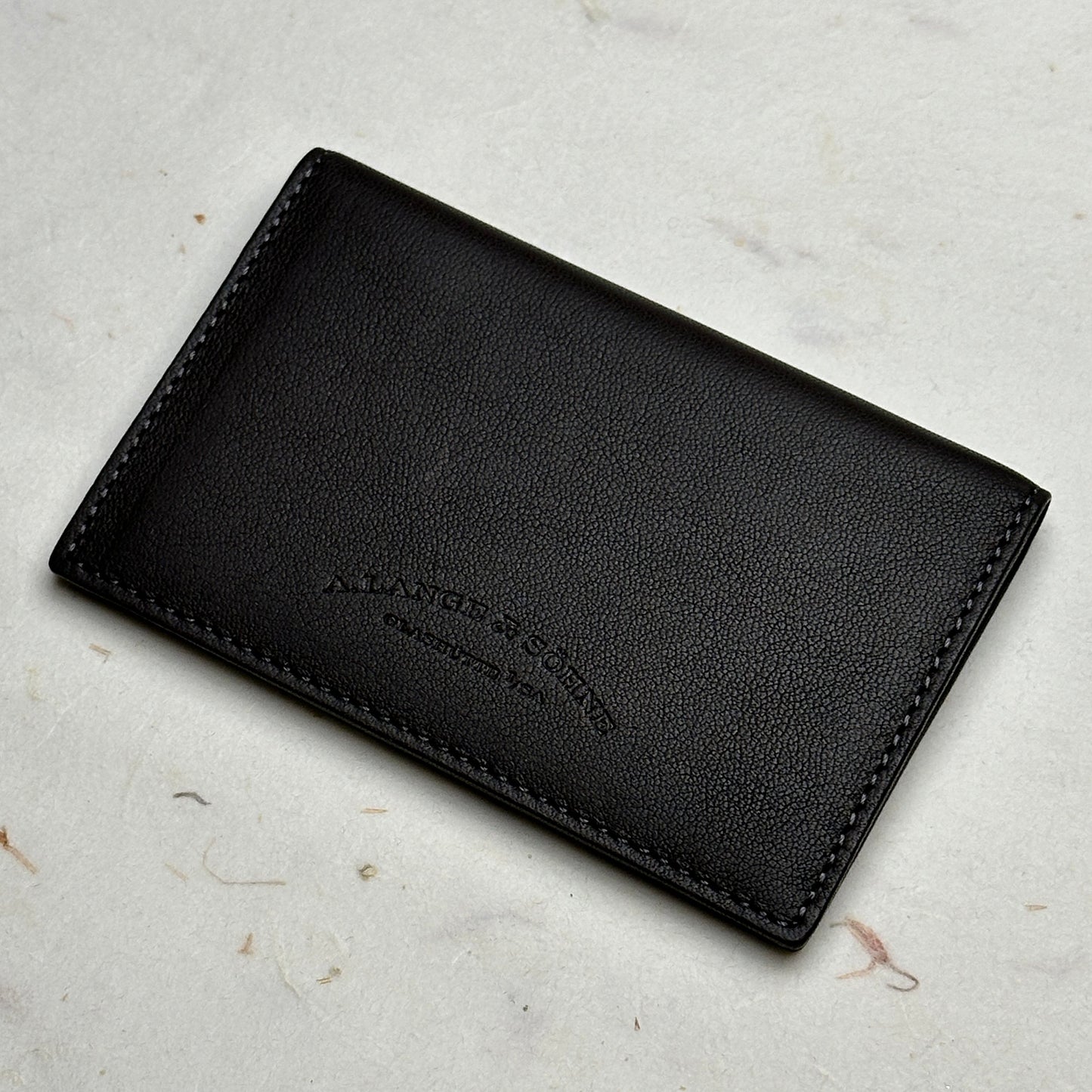 A. Lange & Söhne Bifold Leather Wallet For Luxury Watches | Stylish Timepiece Accessory