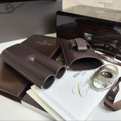 Patek Philippe Prestige Cigar Set With Premium Accessories For Discerning Aficionados