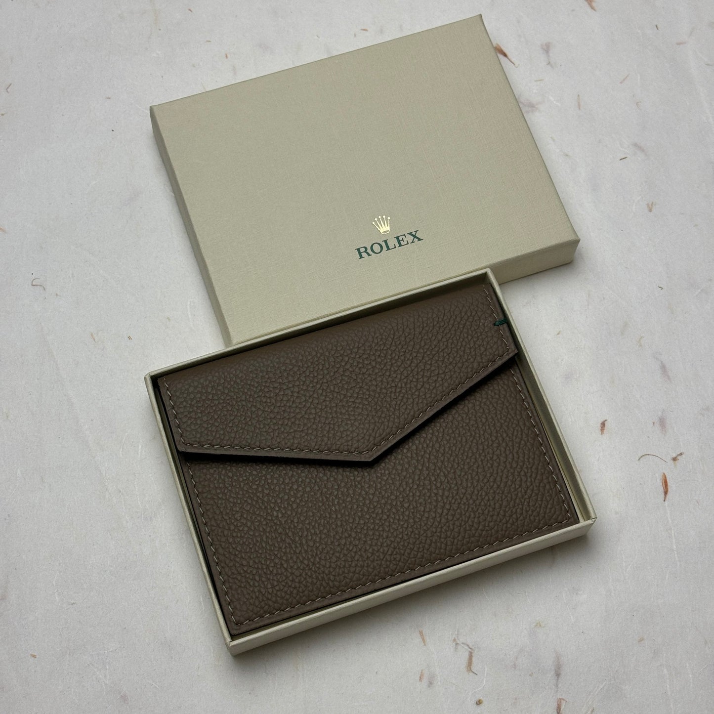 Rolex Premium Leather Flap Cardholder For Vips | Luxury Gift