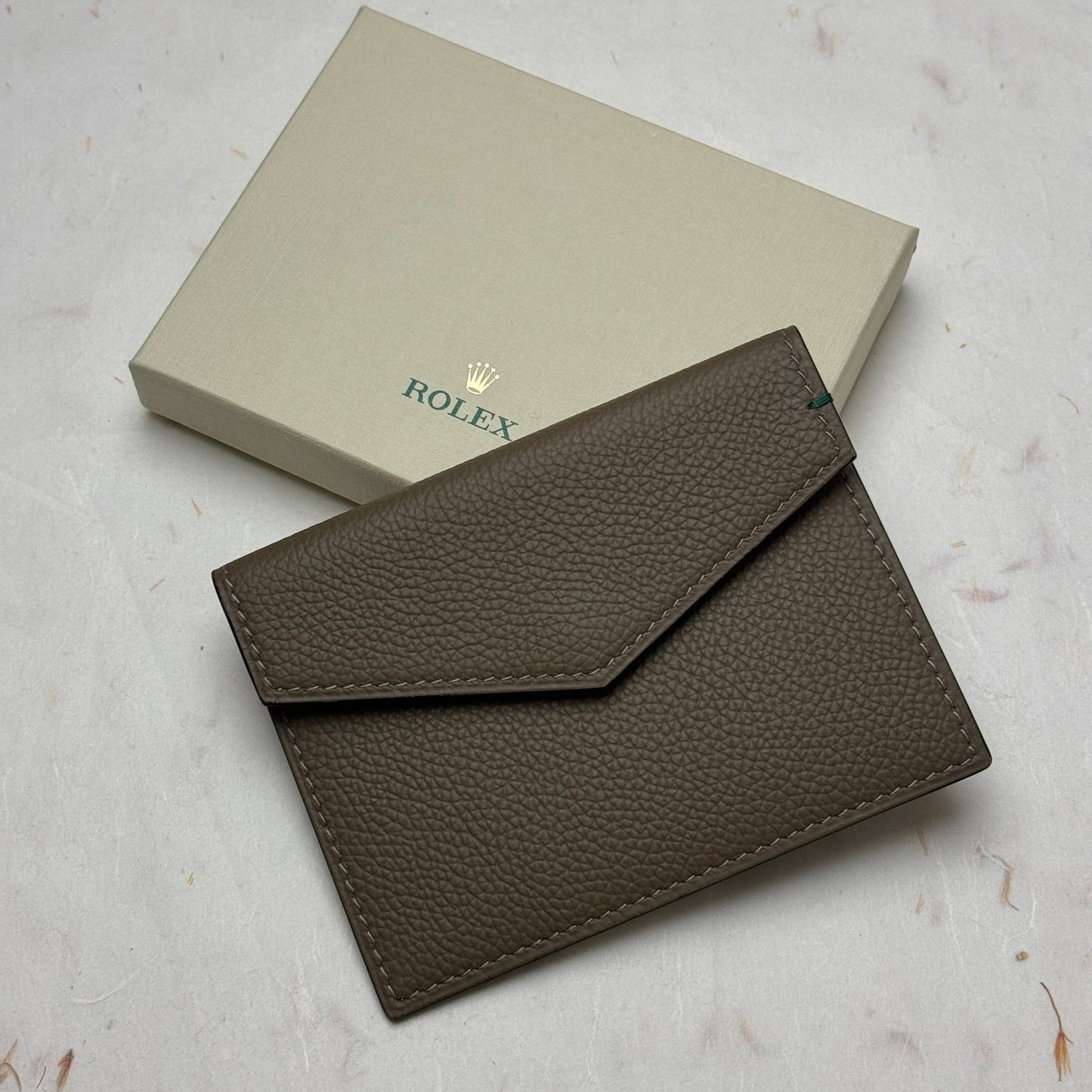 Rolex Premium Leather Flap Cardholder For Vips | Luxury Gift