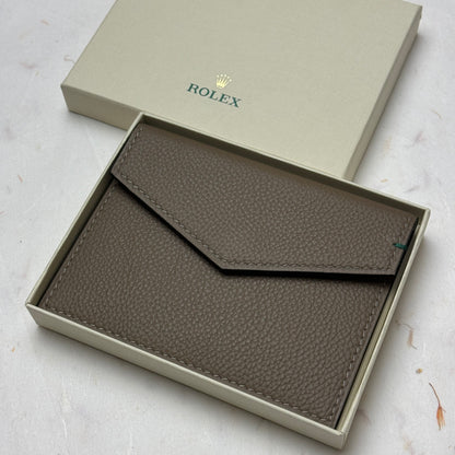 Rolex Premium Leather Flap Cardholder For Vips | Luxury Gift