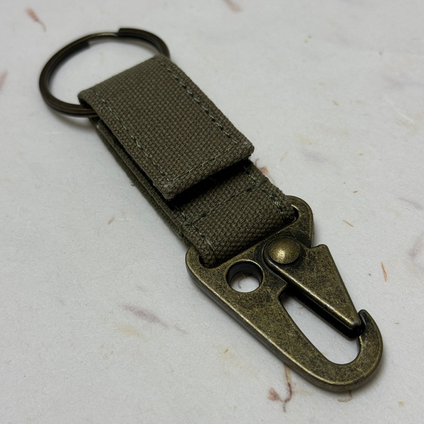 Breitling Military Green Belt Keychain For Stylish Utility | Distinctive Accessory