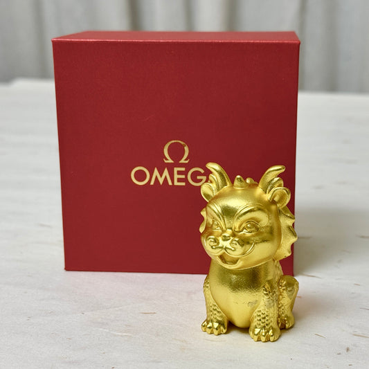 Omega Golden Dragon Ornaments For Chinese New Year | Symbolic Luxury Decor