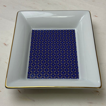 Jaquet Droz Cobalt Blue Porcelain Cigar Tray | Luxury Porcelain Collection