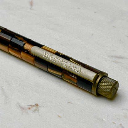 Breitling Amber Mosaic Pen With Smooth Ink Flow | Elegant Writing Instrument