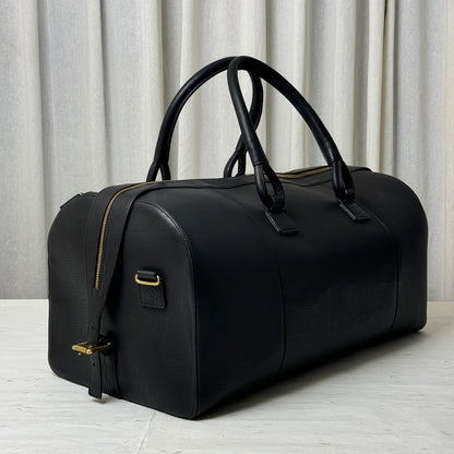 Vacheron Constantin Dunhill Leather Holdall Bag For Luxury Travel | Sophisticated Elegance