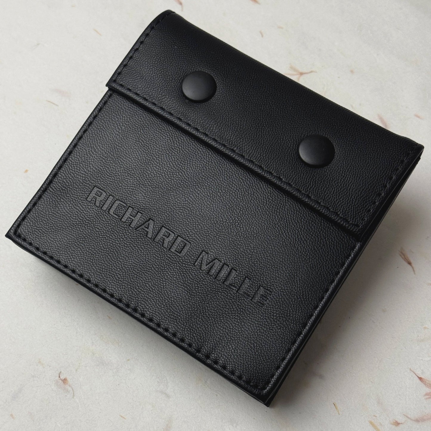 Richard Mille Leather Watch Pouch For Watch Collectors | Stylish & Secure Storage