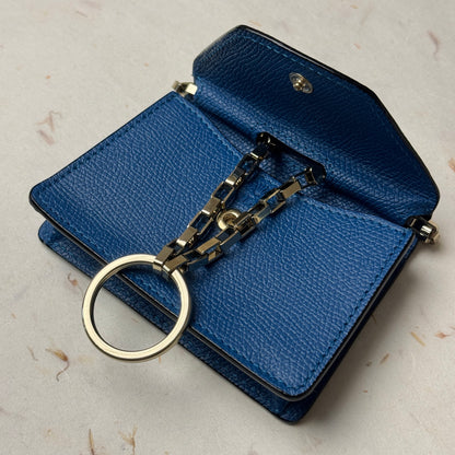 Rolex Royal Blue Caviar Leather Chain Wallet For Luxury Watch Enthusiasts | Vip Gift