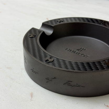 Hublot King Power Arturo Fuente Ashtray - Carbon Accents For Cigar Enthusiasts | Vip Design