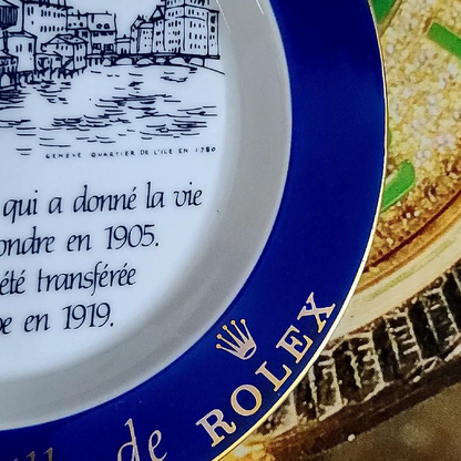 Vintage 1981 Rolex Geneva Plate For Collectors | Exquisite Collectible Piece