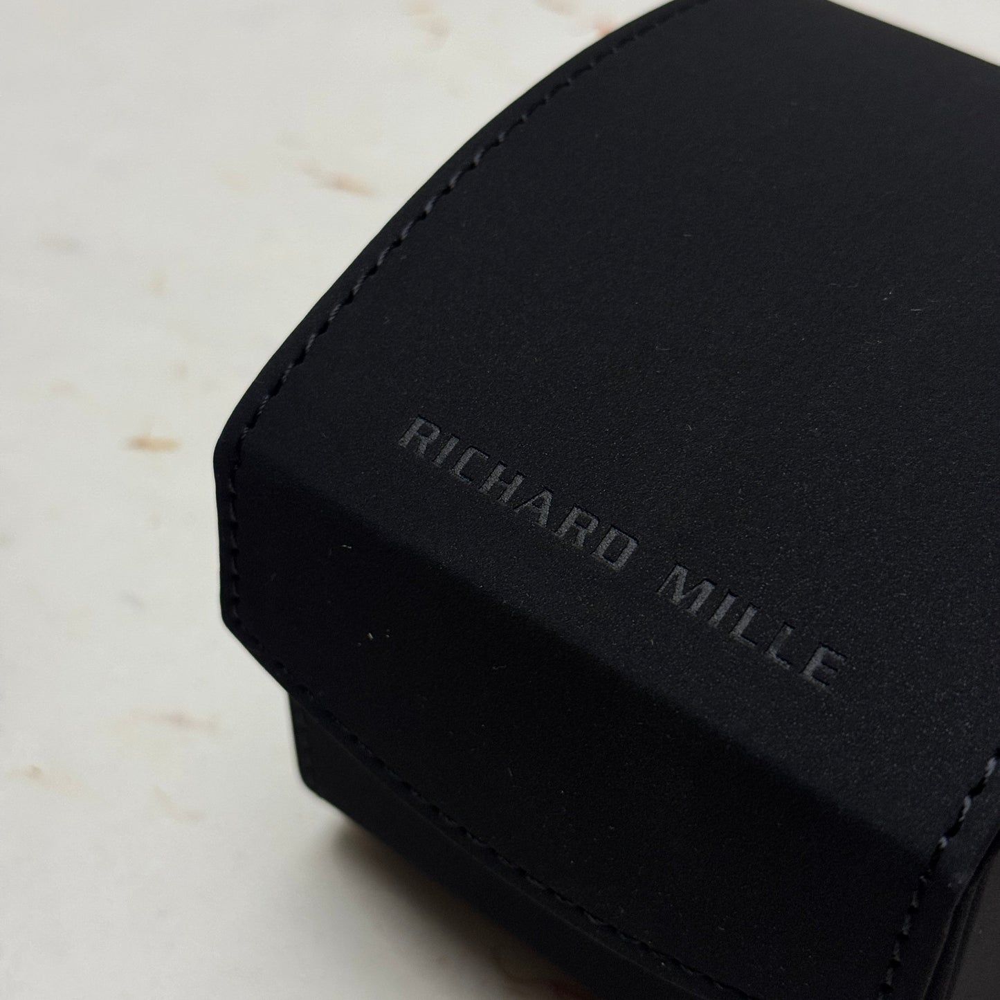 Richard Mille Black Watch Travel Case | Luxury Storage Solution For Timepieces