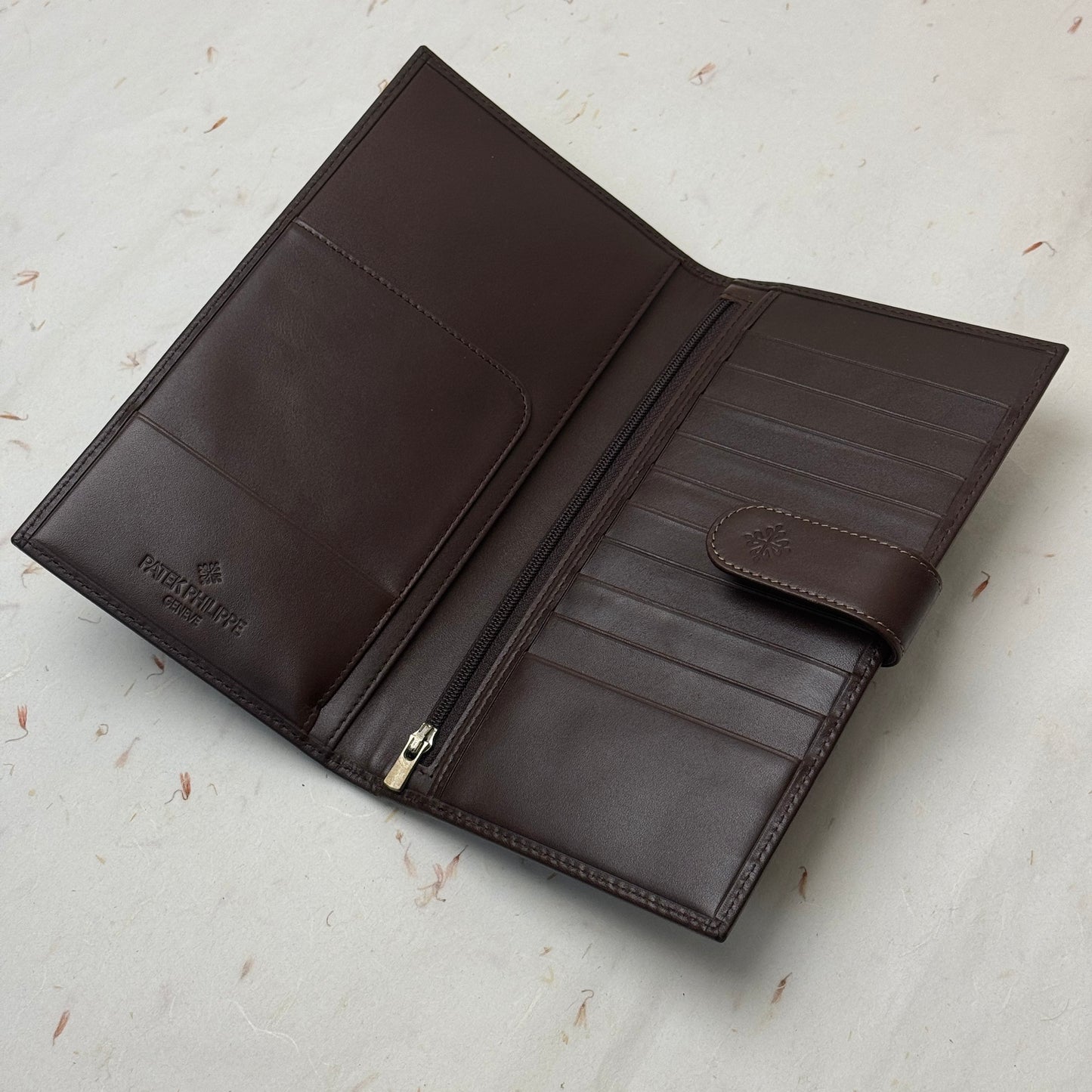 Patek Philippe Leather Passport Holder For Luxury Travel | Voyage Wallet