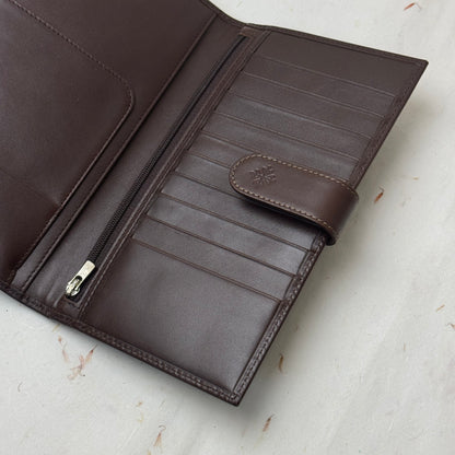 Patek Philippe Leather Passport Holder For Luxury Travel | Voyage Wallet