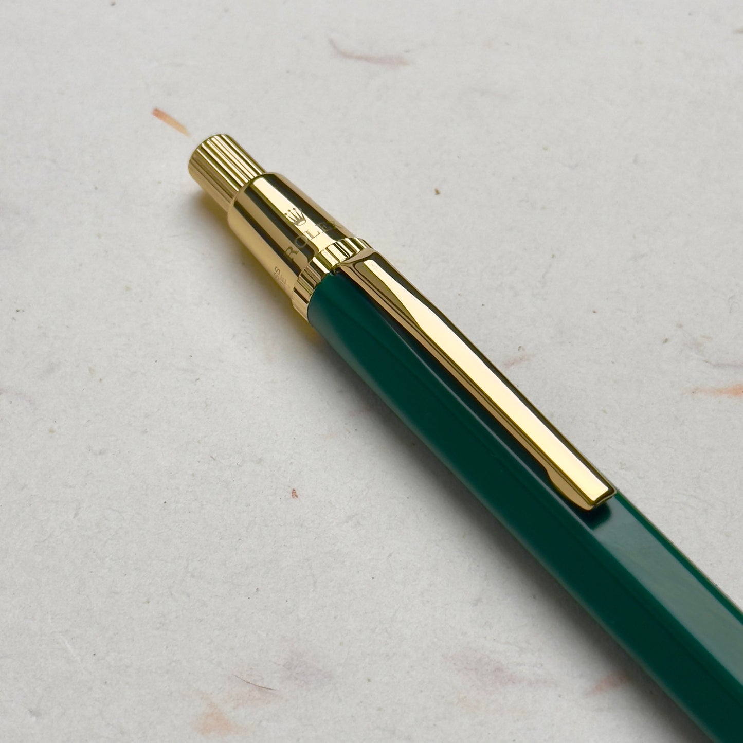 Rolex Dark Green Twist Ballpoint Pen For Vips | Swiss-Made Elegance