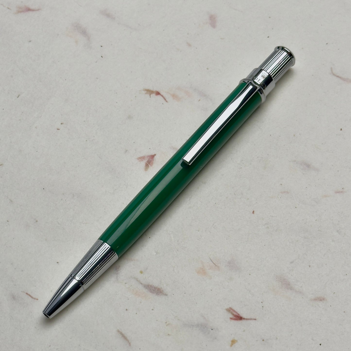 Rolex Emerald Click Pen In Emerald Green | Vip Collectible