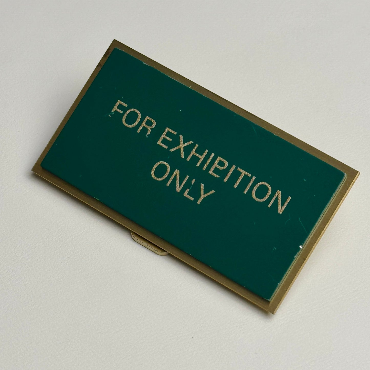 Rolex Display Plaque Tag For Exhibition Models | Authentic Rolex