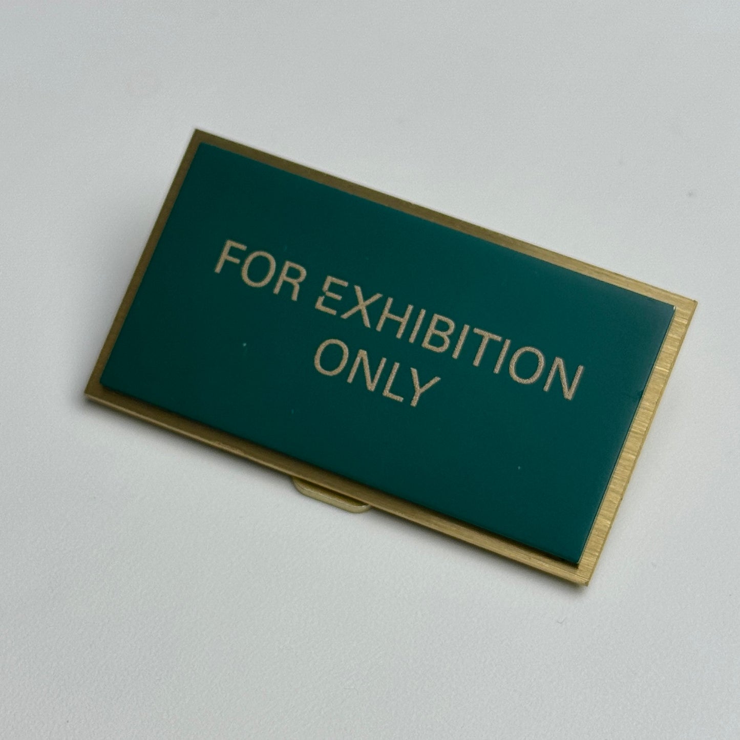 Rolex Display Plaque Tag For Exhibition Models | Authentic Rolex