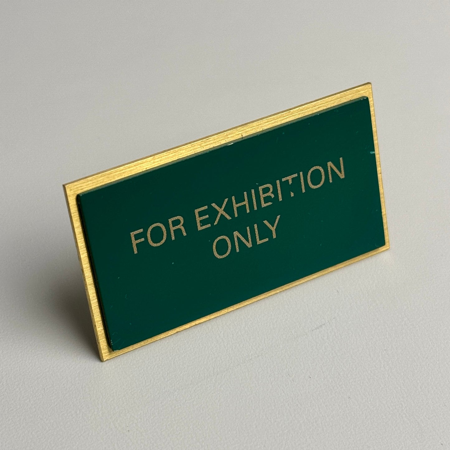 Rolex Display Plaque Tag For Exhibition Models | Authentic Rolex