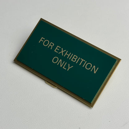 Rolex Display Plaque Tag For Exhibition Models | Authentic Rolex