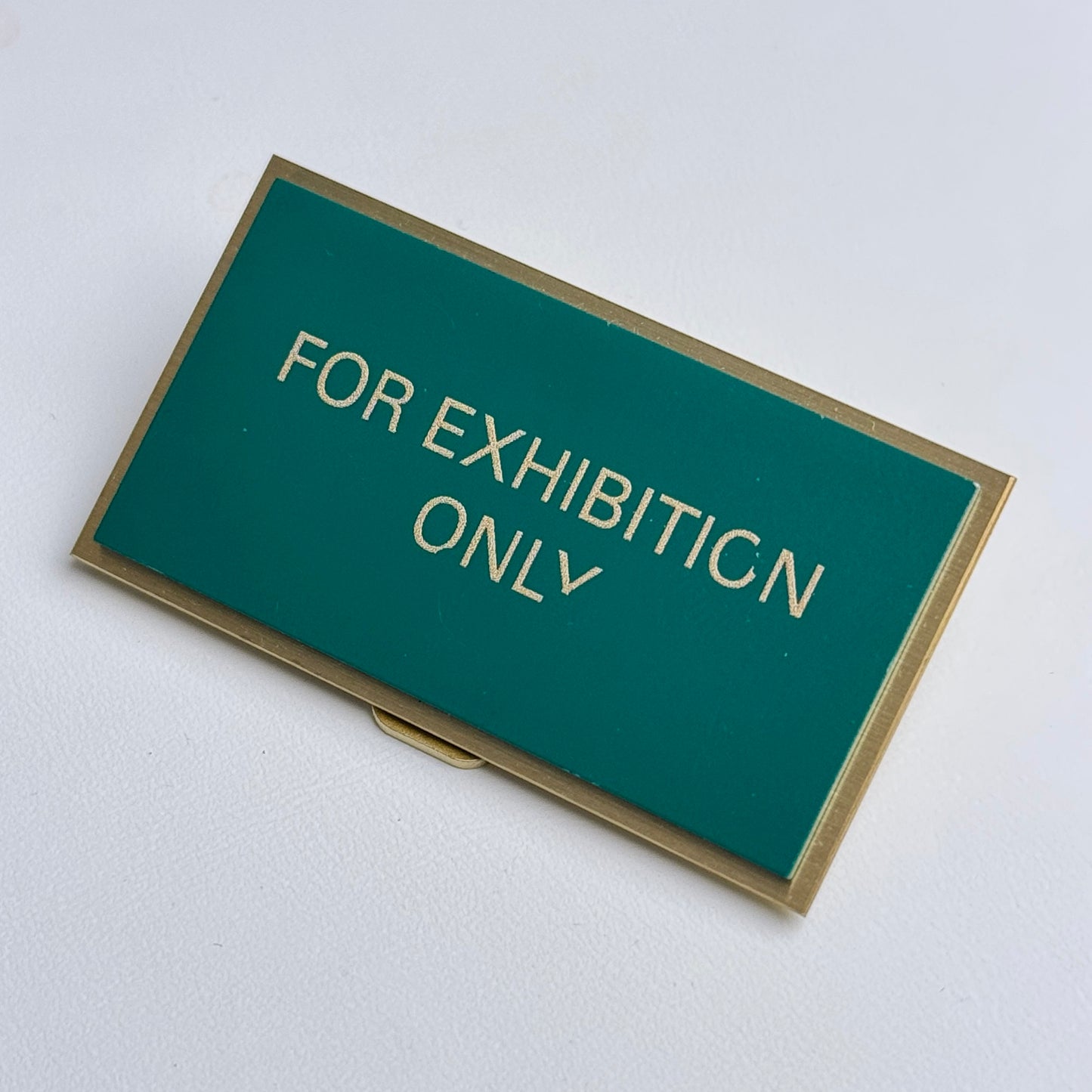 Rolex Display Plaque Tag For Exhibition Models | Authentic Rolex