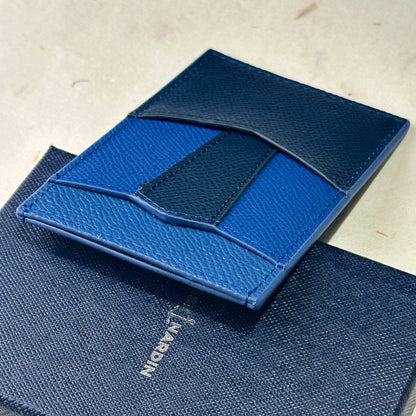 Azure Leather Cardholder For Elegant Storage | Ulysse Nardin