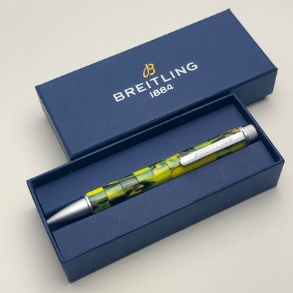 Breitling Marbled Ballpoint Pen In Marbled Finish | Vip Gift