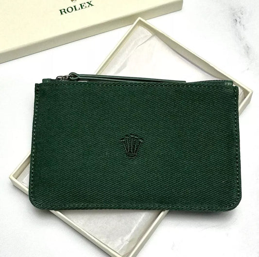 Rolex Viridian Green Travel Watch Pouch Case For Vips | Ad Vip Gift