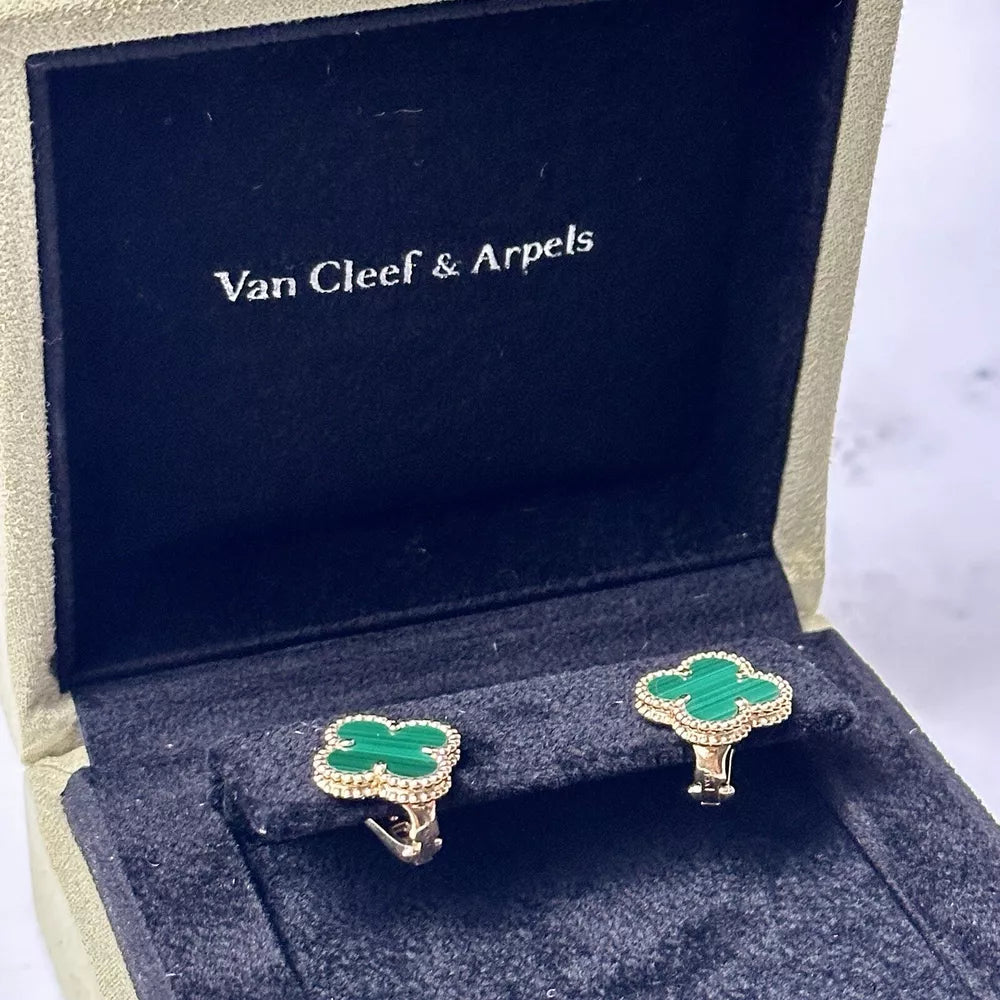 Van Cleef & Arpels Earring Box Vca Original Jewelry Case For Earrings | Elegant Storage Solution