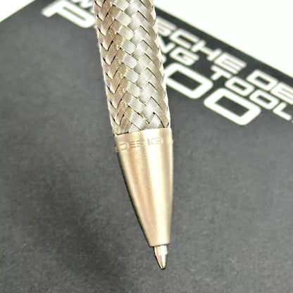 Porsche Design Tec Flex P3100 Braided Weave Ballpoint Pen For Collectors | Luxury Gift