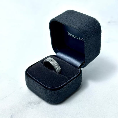 **Tiffany & Co. Black Velvet Ring Box For Engagement Rings | Luxe Elegance**