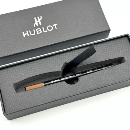 Hublot Brushed Black Steel Rollerball Pen For Professionals | Ad Vip Gift