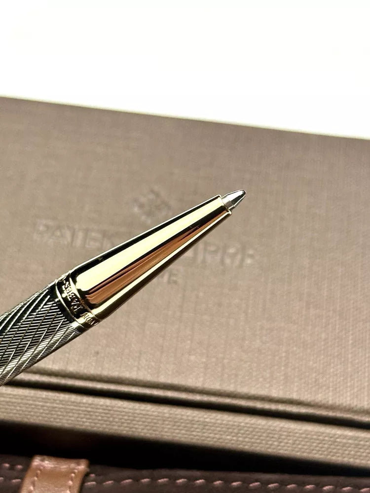 Patek Philippe Gilded Script Pen Set For Graf Von Faber Castell | Luxury Writing Instrument For Discerning Collectors