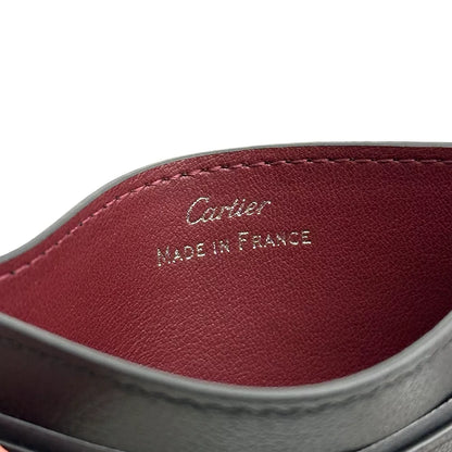 Cartier Black Calfskin Cardholder For Must De Cartier Wallet | Ad Vip Gift