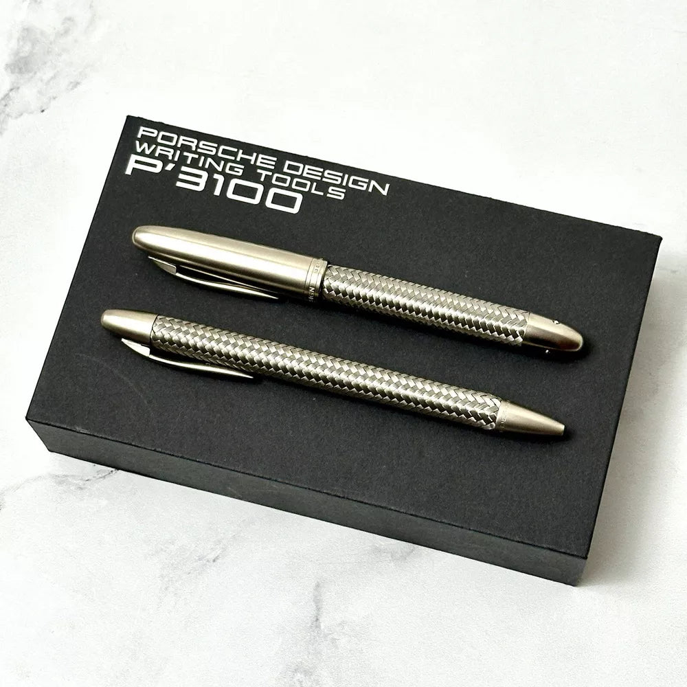 Porsche Design Tec Flex Ballpoint | Rollerball Pen Set For P3100 Collection