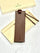 Rolex Brown Leather Bookmark For Luxury Reading Experience | Rare Ad Vip Gift