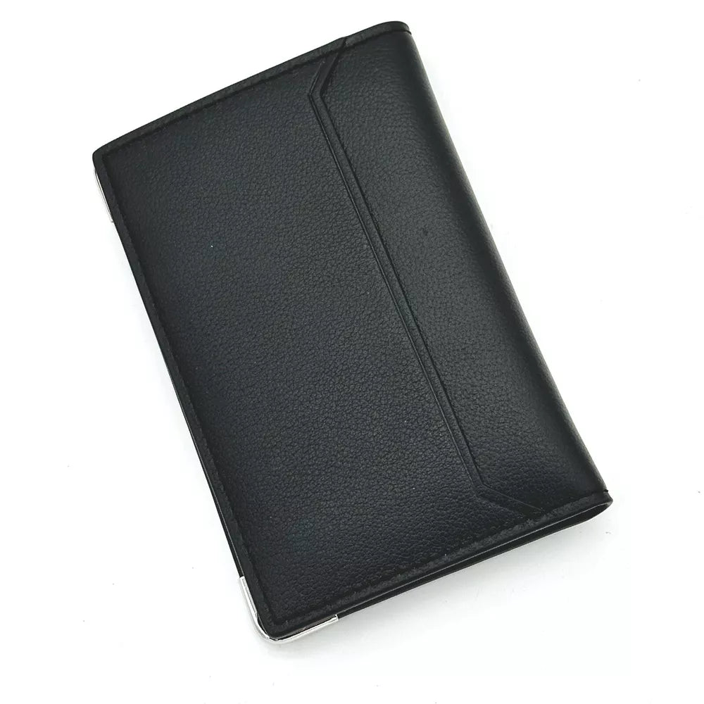 Cartier Black Calfskin Quad Cardholder For Cards | Must De Cartier Card Wallet